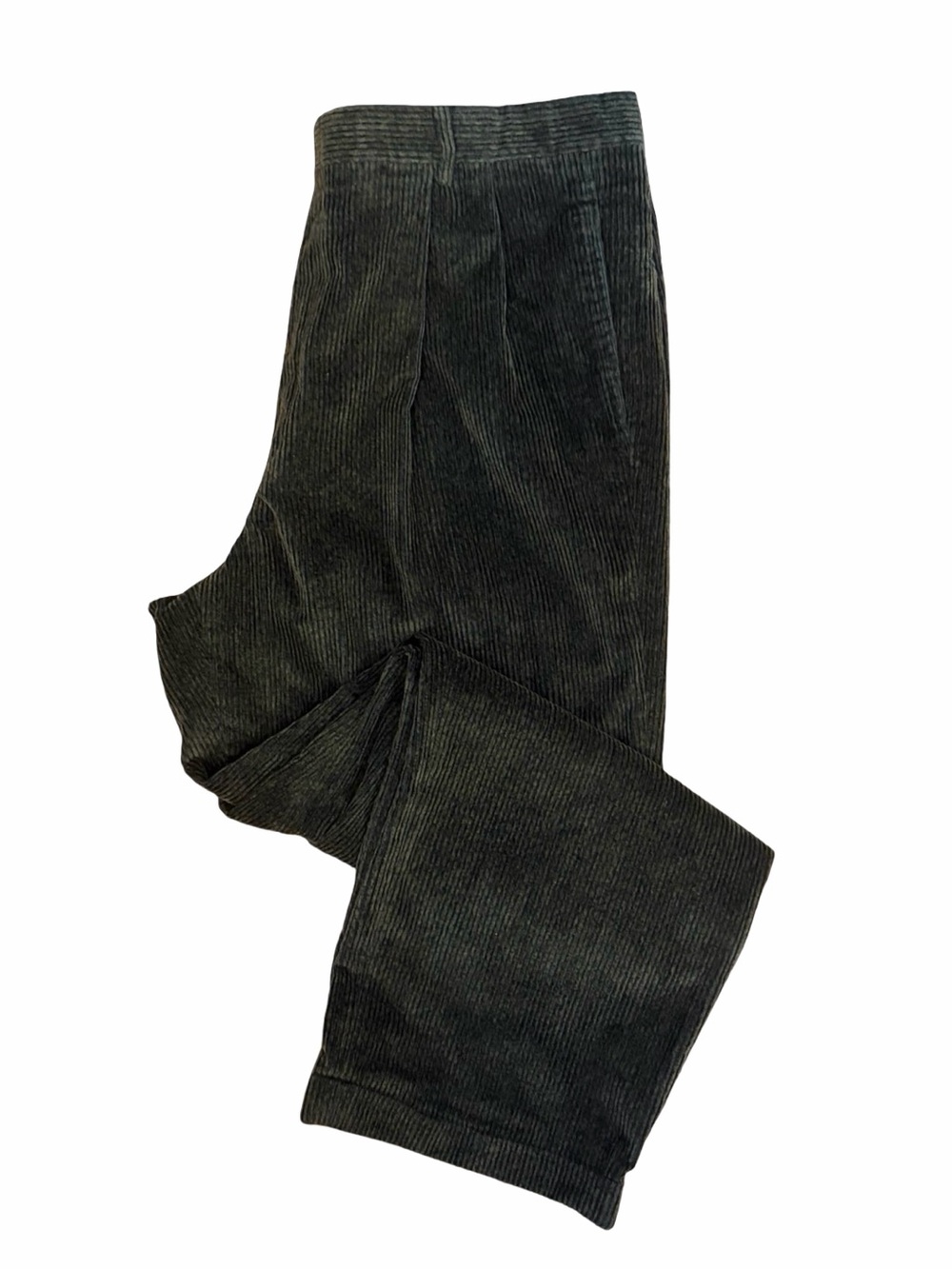 Vintage Patrick James | Corduroy Pleated Trousers